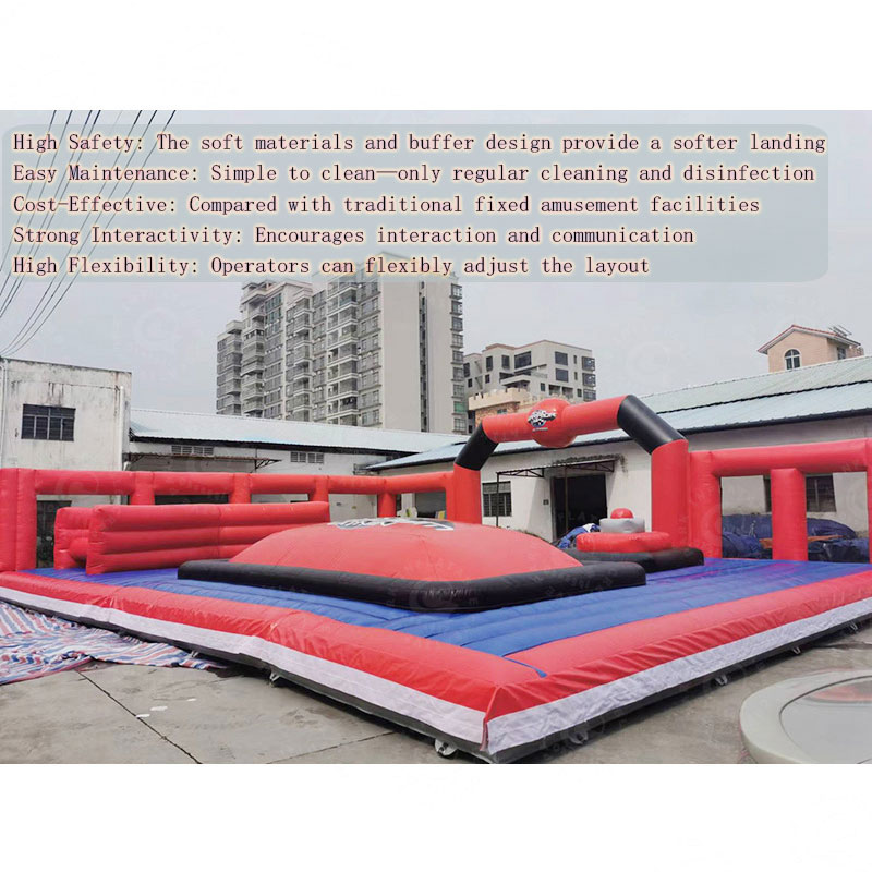 Best Ninja Obstacle Courses in Inflatable Theme Parks